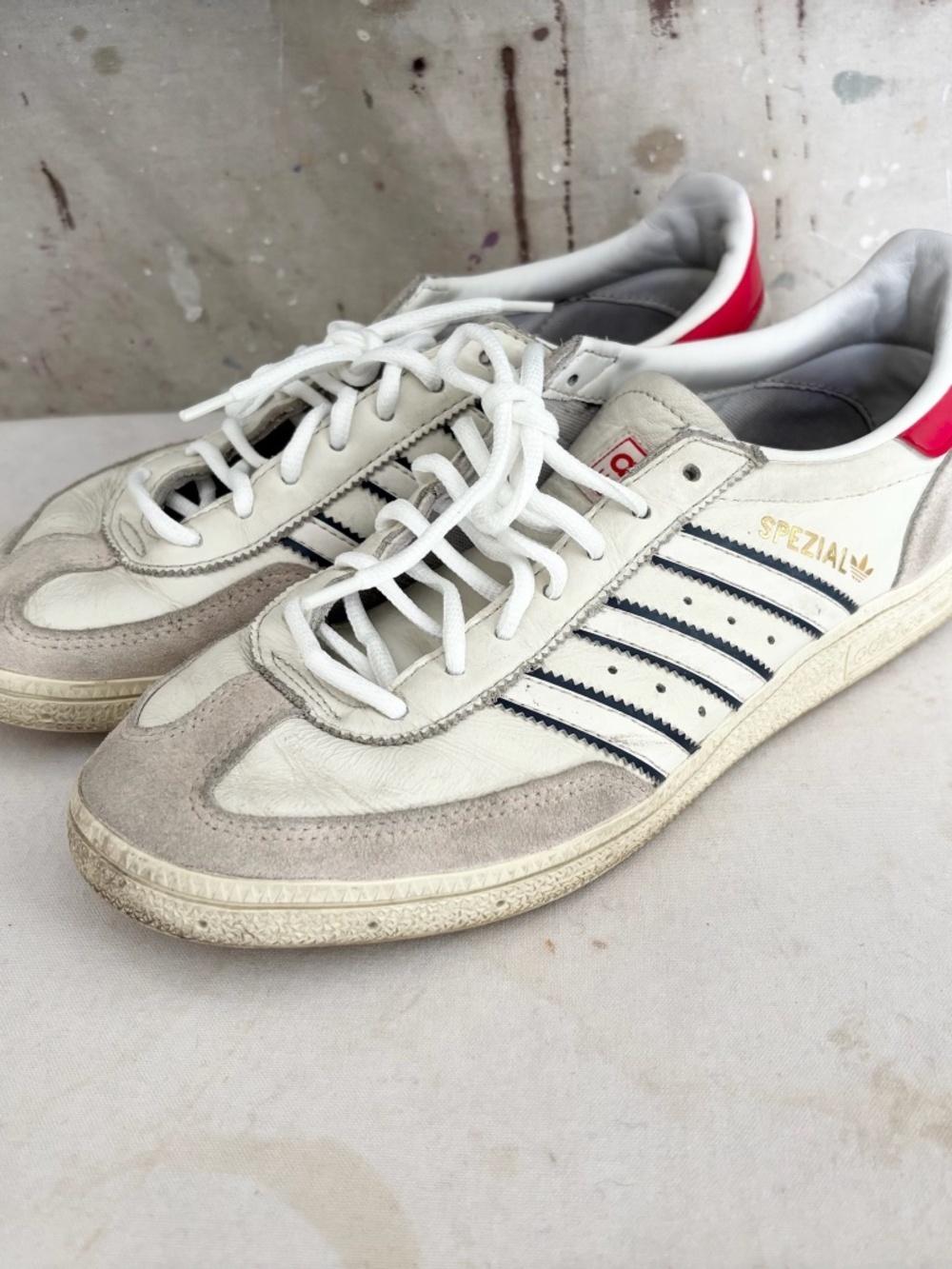 Adidas Handball Spezial, White Night Indigo Scarlet